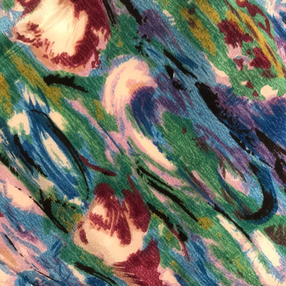 Monet Water Lilies Silk Scarf - Picture 2 of 8